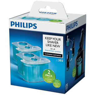 Philips, 2 шт. - Картридж для очистки бритвы JC302/50