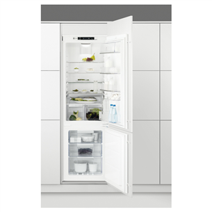 Iebūvējams ledusskapis  FrostFree, Electrolux / augstums: 178cm