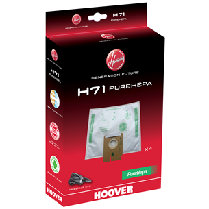 Putekļu maisiņi H71 Pure Epa, Hoover