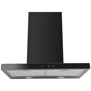 Hansa, 597 m³/h, width 60 cm, black - Cooker Hood