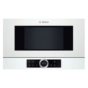 Bosch, 21 L, balta - Iebūvējama mikroviļņu krāsns BFL634GW1