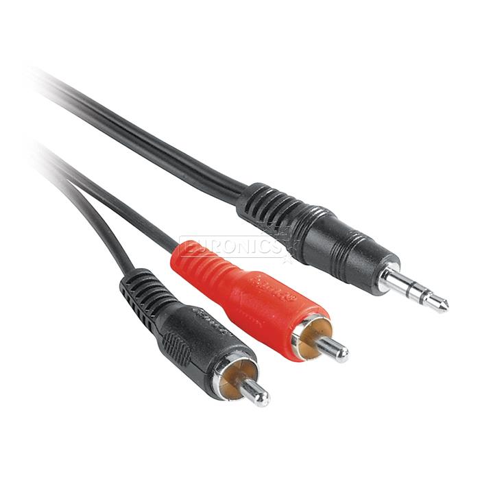 Vads 3,5 mm -- 2х RCA, Hama (5 m)