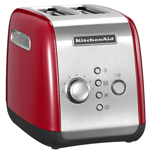 KitchenAid P2, 1100 W, sarkana/nerūsējošā tērauda - Tosteris