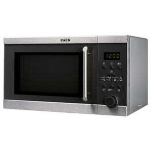 AEG, 20 л, черный/нерж. сталь - Микроволновая печь с грилем