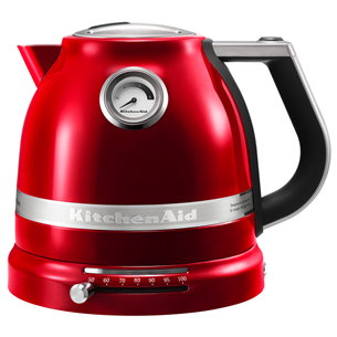 KitchenAid Artisan, temperatūras regulācija, 1.5 L, sarkana - Tējkanna