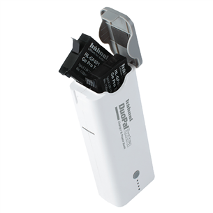 Portable battery charger for GoPro HERO4 batteries, Hähnel