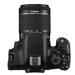 Digitālā spoguļkamera EOS 700D + 18-55DC III objektīvs, Canon