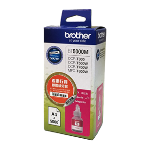 Бутылочка с чернилами Brother BT5000M (пурпурный)