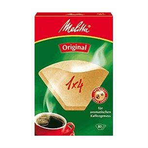 Melitta 1x4, 80 gab. - Kafijas filtri