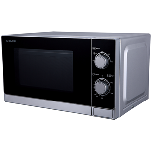 Sharp, 20 L, 800 W, grey - Microwave Oven