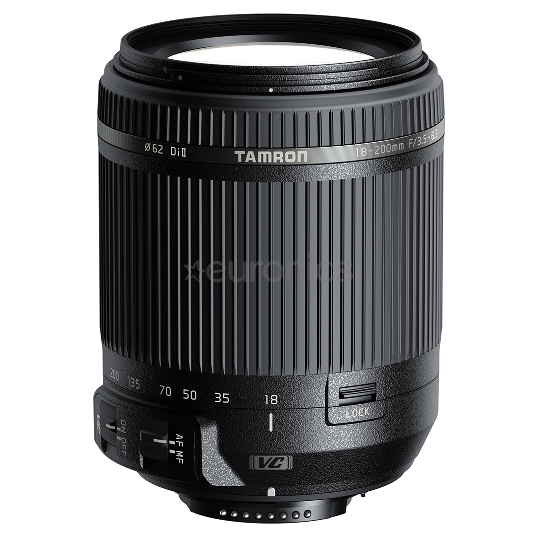 Objektīvs AF 18-200mm F3,5-6,3 Di II VC priekš Nikon, Tamron
