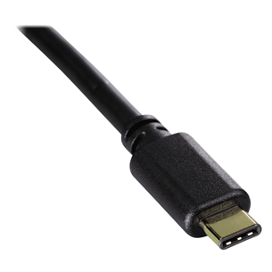 Hama, USB-C -> USB 3.0 A, melna - Vads