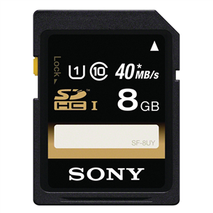 SDHC memory card (8 GB), Sony