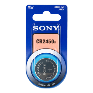 1 x CR2450 lithium battery, Sony