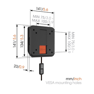 TV wall mount Vogel's W50050 (17-26")