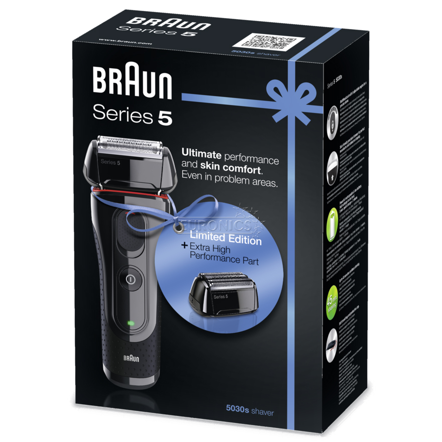 Shaver Braun Series 5 5030S + shaving foil, 5030SGIFTPACK