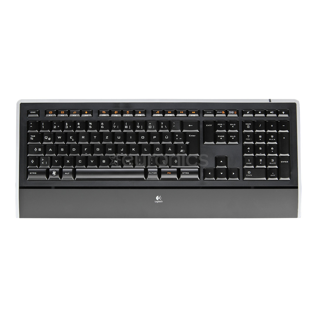 Klaviatūra K740 Illuminated, Logitech / RUS