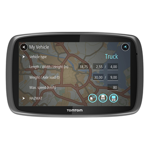 GPS navigācija Trucker 6000, TomTom