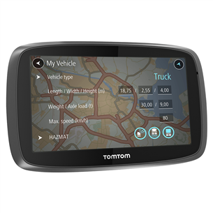 GPS navigācija Trucker 6000, TomTom