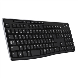 Logitech K270, US, black - Wireless Keyboard 920-003738