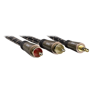 Vads 3,5mm -- 2xRCA, Hama / 1,5m