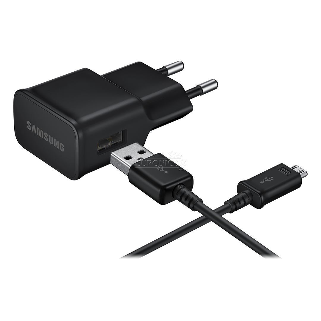 Lādētājs Flat TA MicroUSB, Samsung