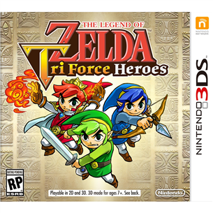 Spēle priekš 3DS The Legend of Zelda: Tri Force Heroes