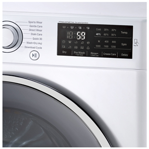Washing machine-dryer LG / 1200 rpm