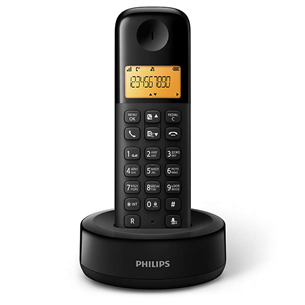 Bezvadu telefons D1301B, Philips