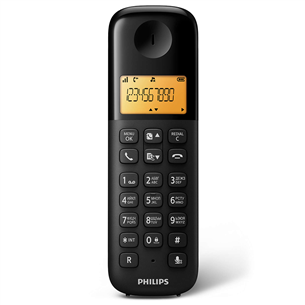 Bezvadu telefons D1301B, Philips