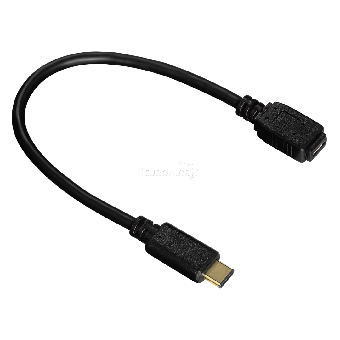 Adapteris USB-C -- micro USB, Hama