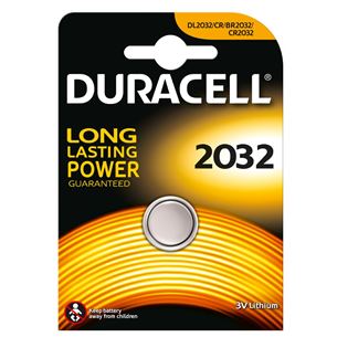 Baterija DL 2032, Duracell / 1gab