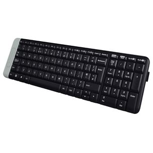 Logitech K230, US, melna - Bezvadu klaviatūra