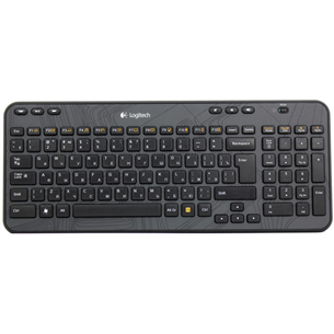 Logitech K360, US, black - Wireless Keyboard