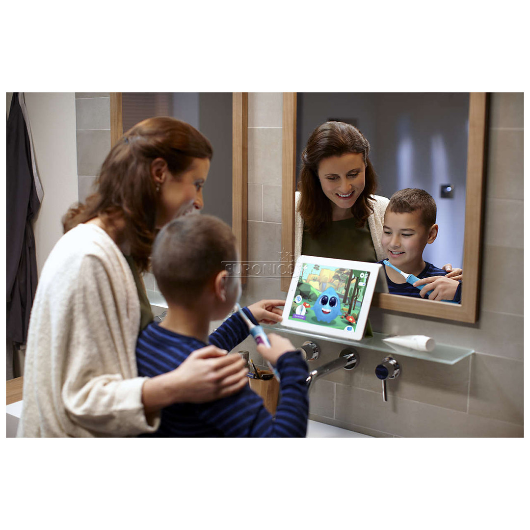 Philips Sonicare For Kids Bluetooth, blue/white - Electric toothbrush