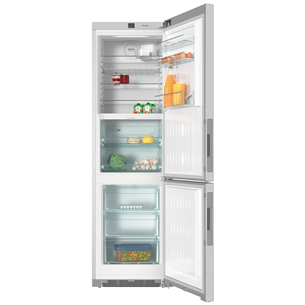 Miele, 351 L, height 201 cm, inox - Refrigerator KFN29283DEDT/CS