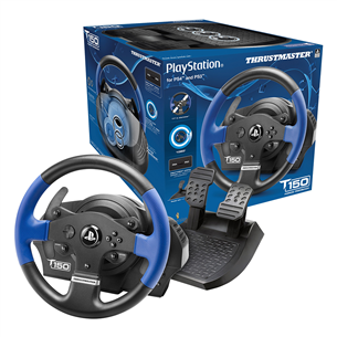 Spēļu kontrolieris stūre T150 RS priekš PS3 / PS4 / PC, Thrustmaster