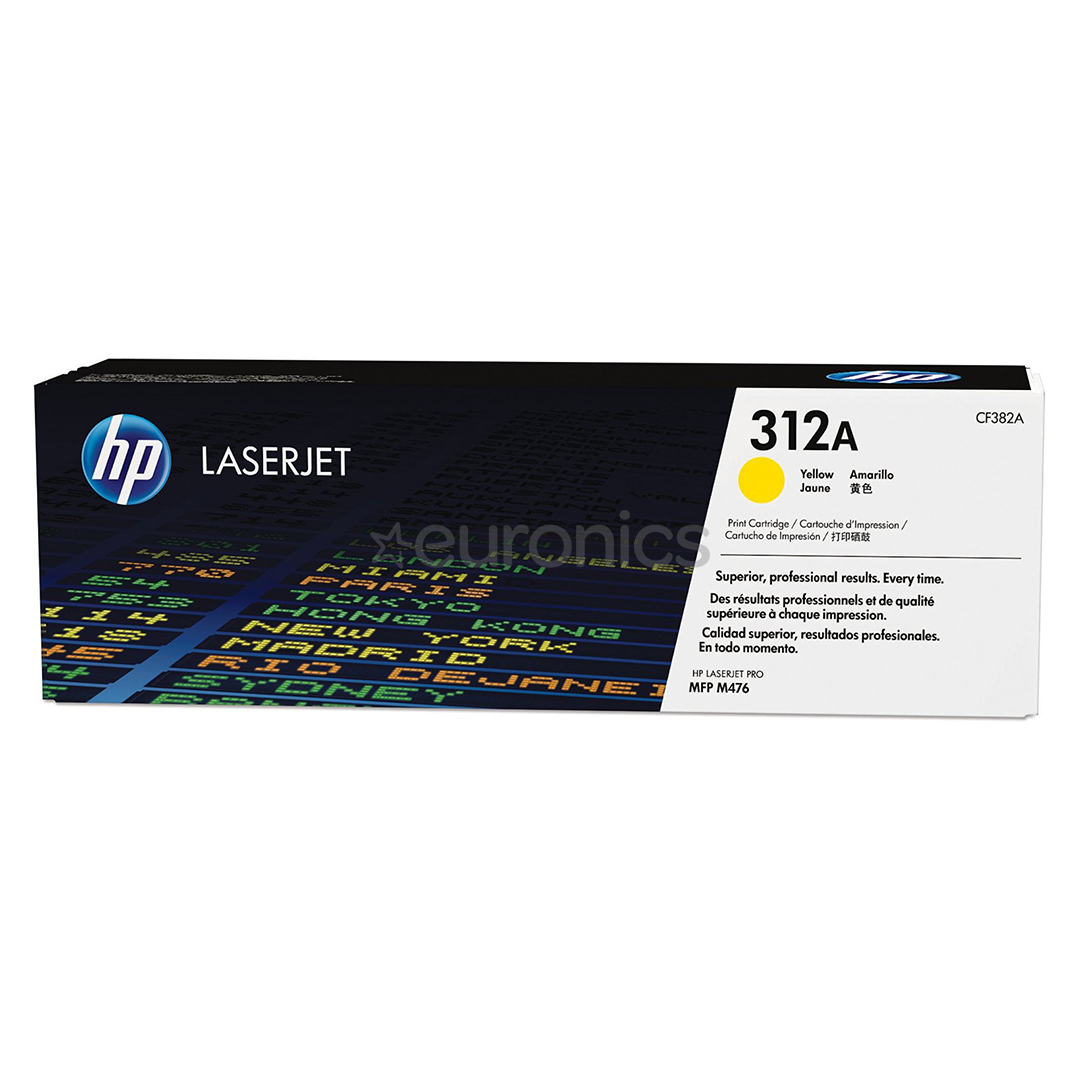 Toneris 312A, HP / dzeltens