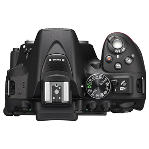 Digitālā spoguļkamera D5300 + AF-S DX NIKKOR 18-55mm VR objektīvs, Nikon