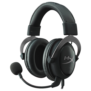 HyperX Cloud II 7.1, pelēka - Austiņas ar mikrofonu