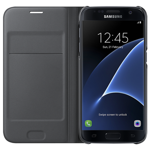 Apvalks priekš Galaxy S7 Flip Wallet, Samsung