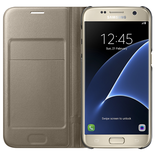 Apvalks priekš Galaxy S7 LED View Cover, Samsung