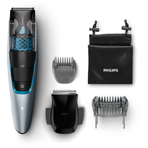 Vacuum Beard Trimmer Beardtrimmer series 7000, Philips