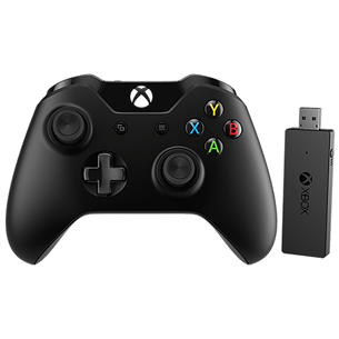 Xbox One controller + wireless adapter, Microsoft