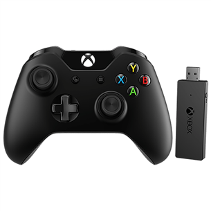 Xbox One kontrolieris + bezvadu adapteris, Microsoft