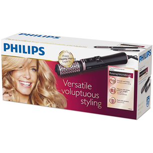 Philips Volumebrush, 1000 W, black/pink - Rotating airstyler