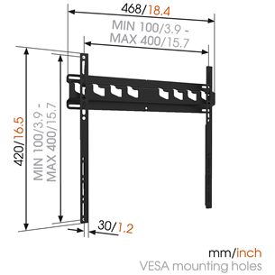 TV Wall Mount Vogels MA3000 (32-55")