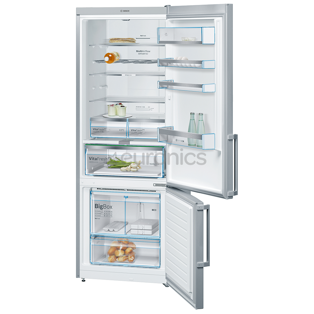 Ledusskapis NoFrost, Bosch / augstums: 193 cm
