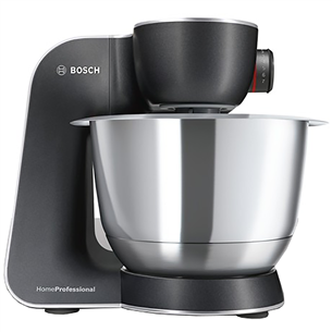 Bosch MUM5 HomeProfessional, 3.9 L, 1000 W, pelēka/sudraba - Virtuves kombains