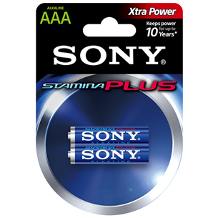 Baterijas AAA Stamina Plus, Sony / 2 gab
